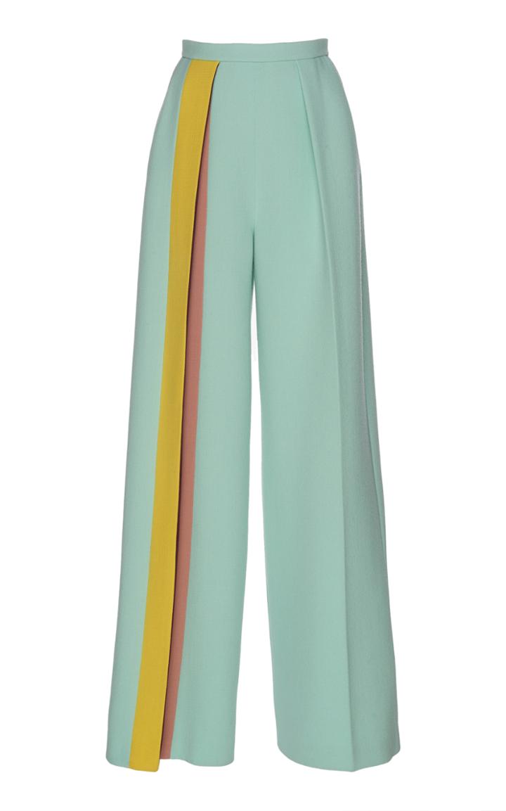 Delpozo Striped Crpe Pants