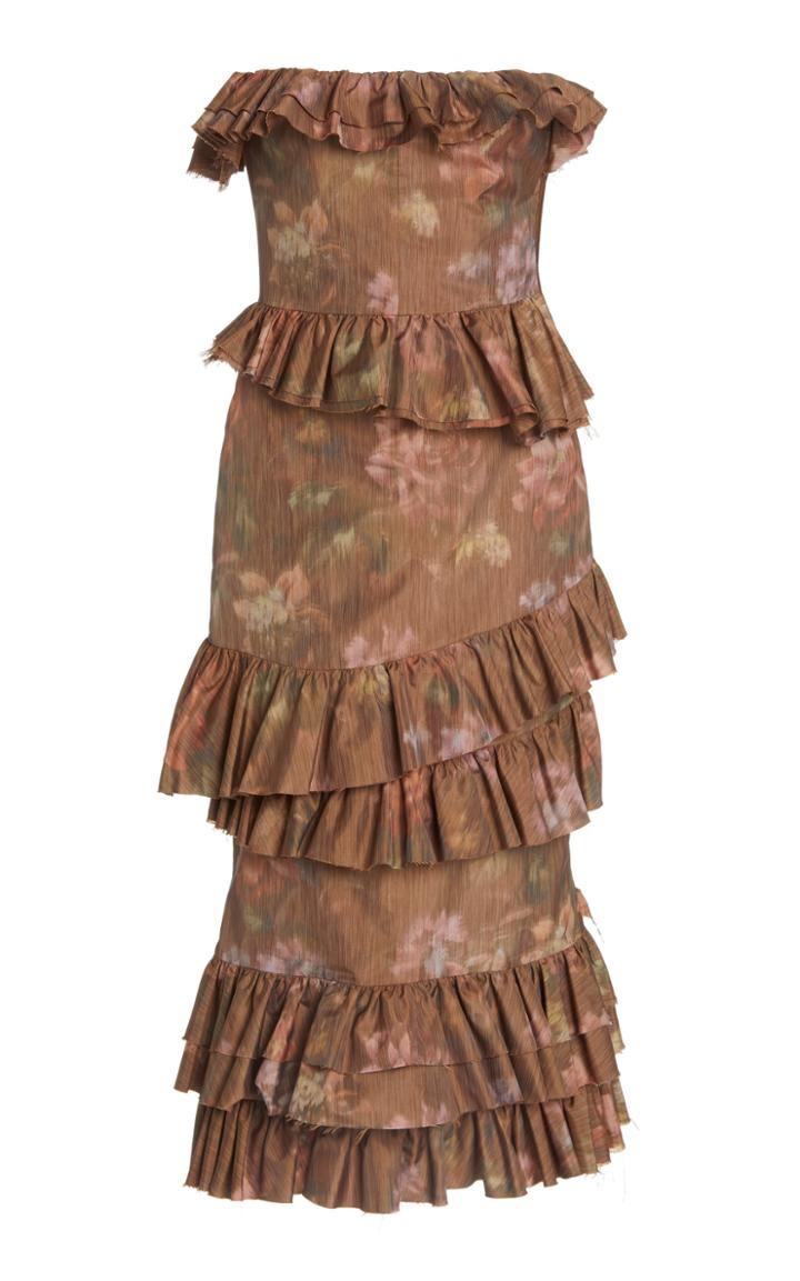 Moda Operandi Brock Collection Roxella Strapless Ruffled Dress