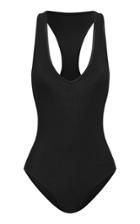 Moda Operandi Abysse Zale Racer-style V-neck One Piece