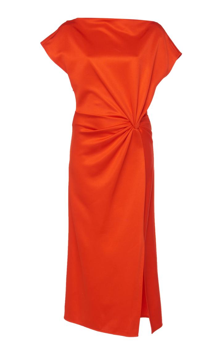 Lanvin Asymmetrical Twist Dress