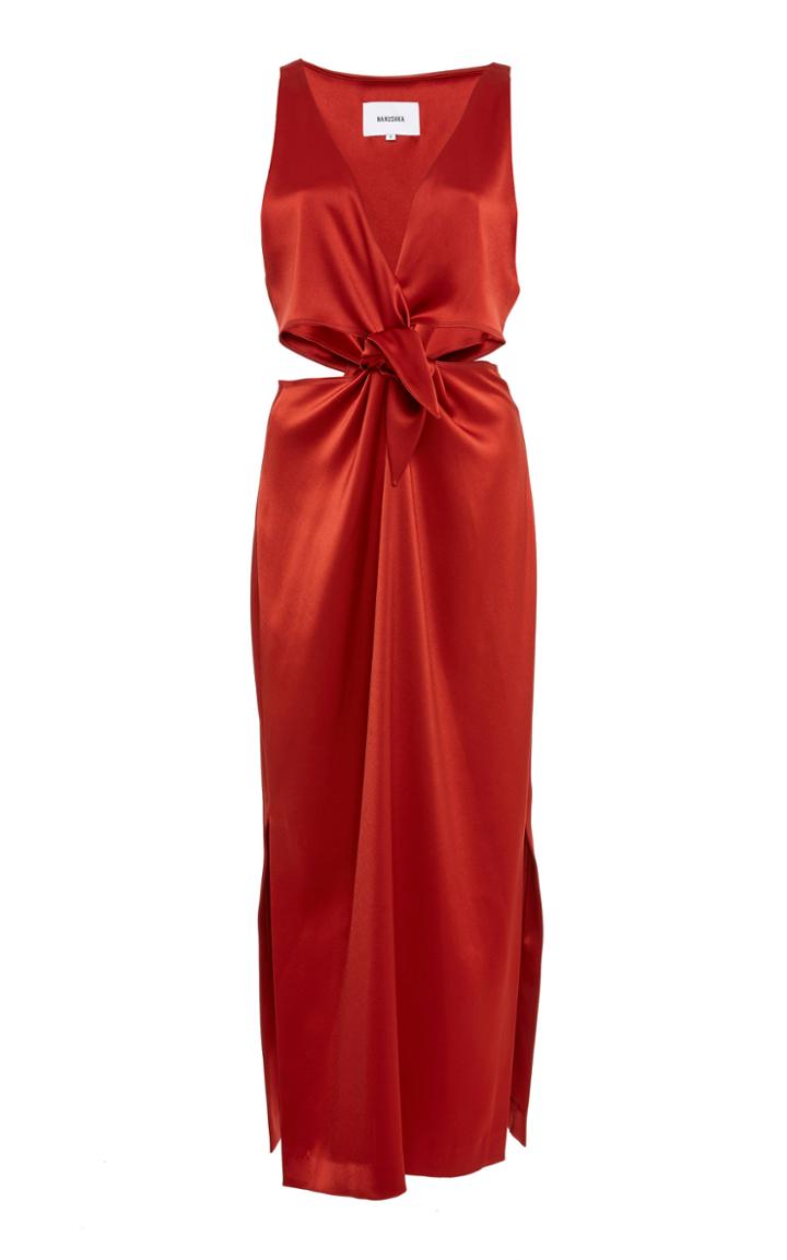 Nanushka Regina Satin Dress