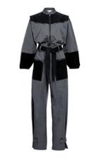 Sea Gabriette Two-tone Cotton Jumpsuit