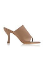 Moda Operandi Gia X Pernille Teisbaek Minimal Leather Sandals Size: 38