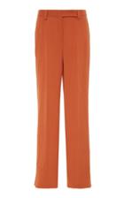 Salvatore Ferragamo Satin Straight-leg Trousers