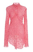 Sies Marjan Willie Asymmetrical Lace Cotton-blend Top