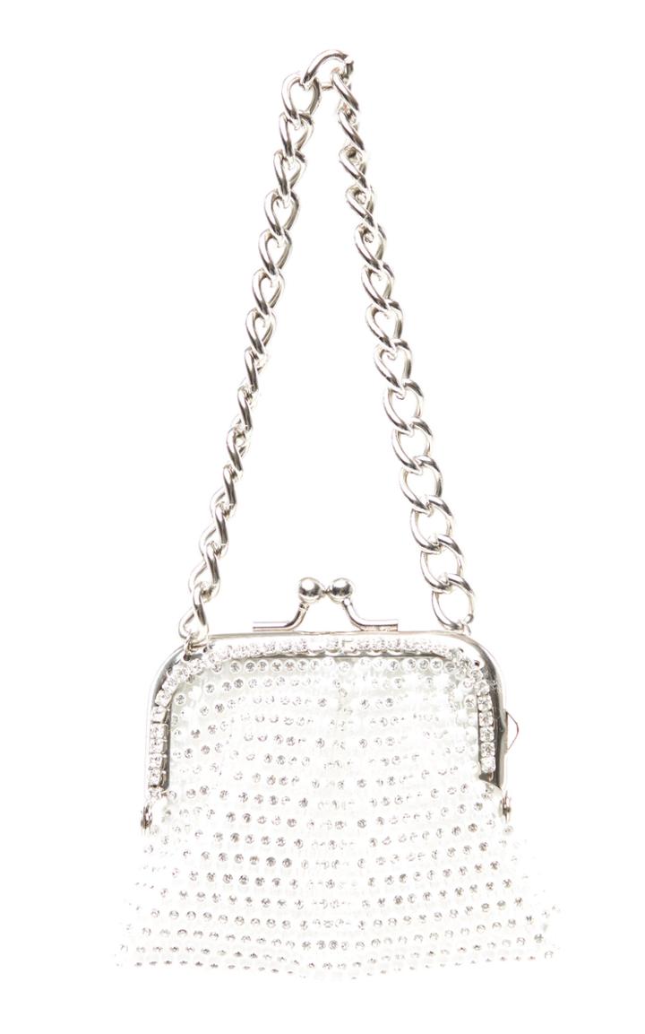 Moda Operandi Mach & Mach Crystal Mesh Micro-mini Clutch