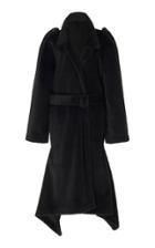 Roland Mouret Campari Belted Alpaca-blend Coat