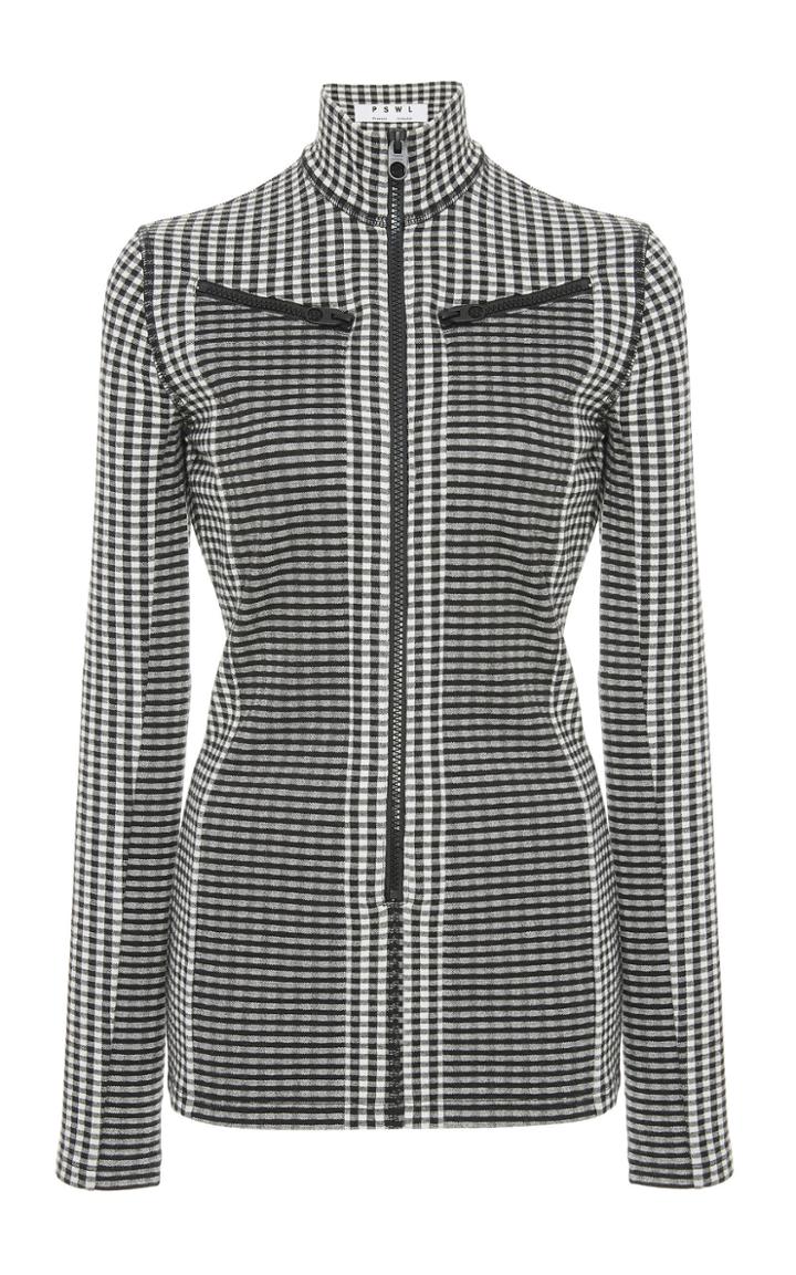 Proenza Schouler Pswl Long Sleeve Jersey Turtleneck