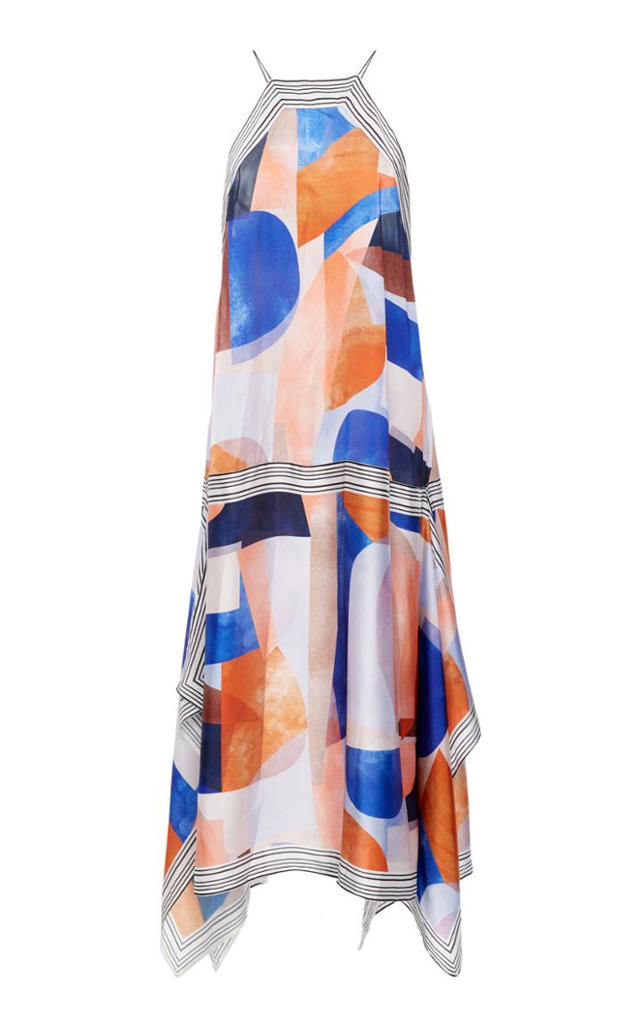 Acler Jenson Scarf Trapeze Dress