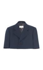 Maison Margiela Cropped Wool Blazer