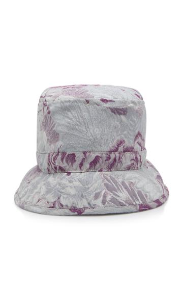 Anna Sui Peonies Jacquard Hat