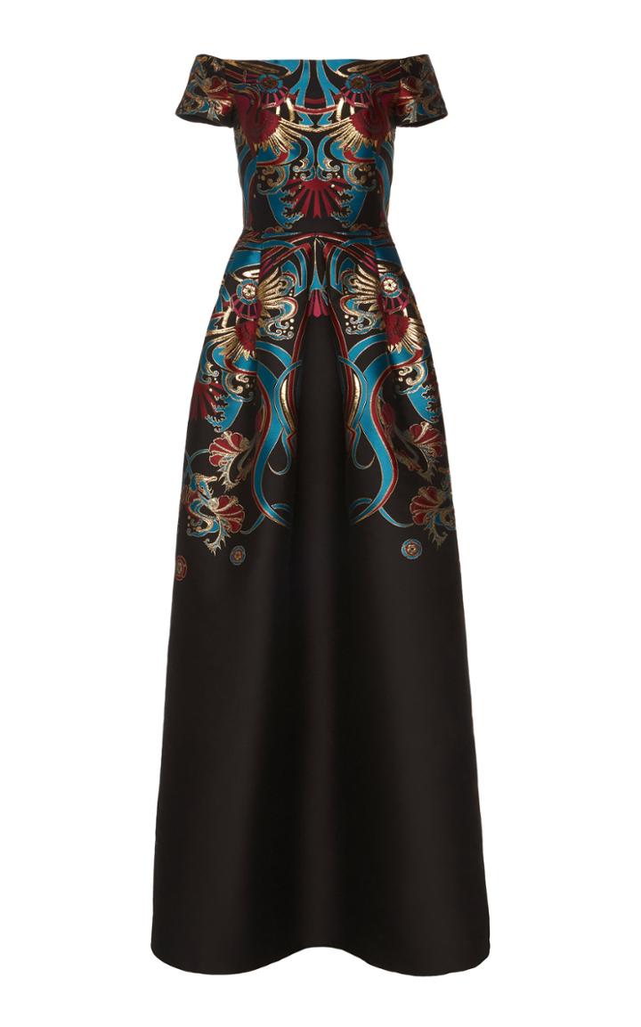 Zuhair Murad Orizuro Jacquard Dress