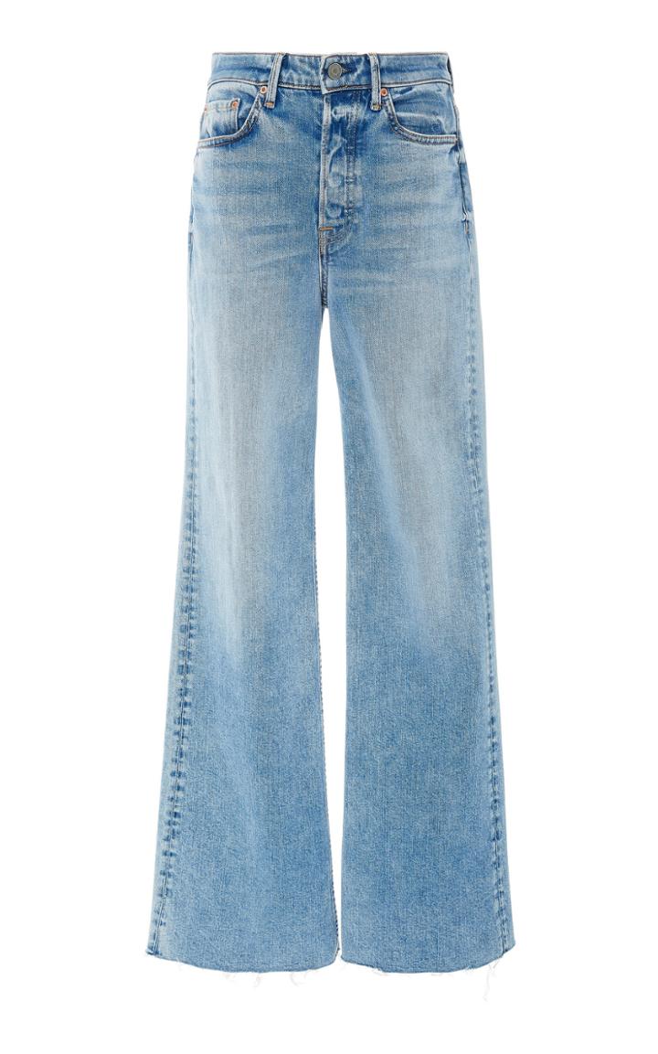 Grlfrnd Denim Carla High-rise Wide-leg Jeans
