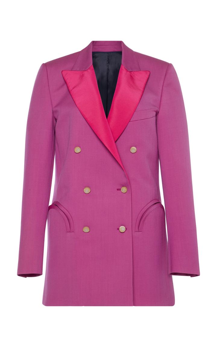 Blaz Milano Puritan Raisin Everyday Blazer