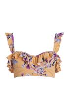 We Are Kindred Savannah Demi Ruffle Bikini Top