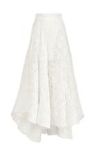 Maticevski Promising Embroidered Lace Midi Skirt