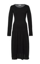 Tomas Maier Cashmere Long Sleeve Knit Dress