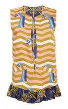 Verandah Chaugan Printed Reversible Cotton Gilet