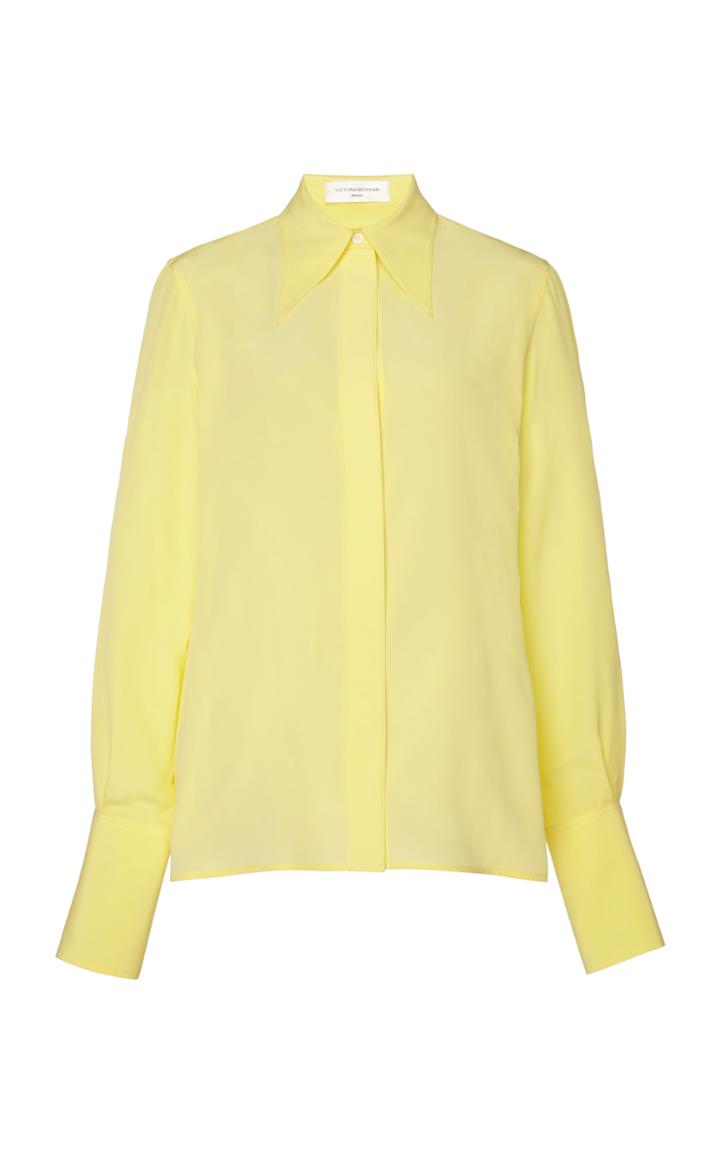 Victoria Beckham Silk-chiffon Shirt