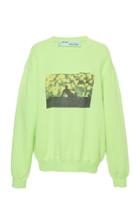 Off-white C/o Virgil Abloh Flowers Cotton Pullover