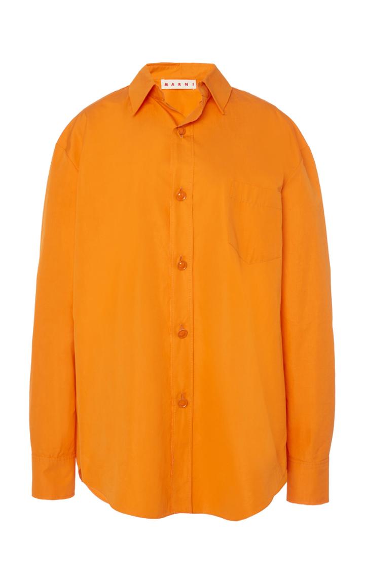 Moda Operandi Marni Cotton Button-front Shirt Size: 38