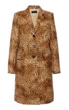 Nili Lotan Rosalin Leopard Cotton Coat