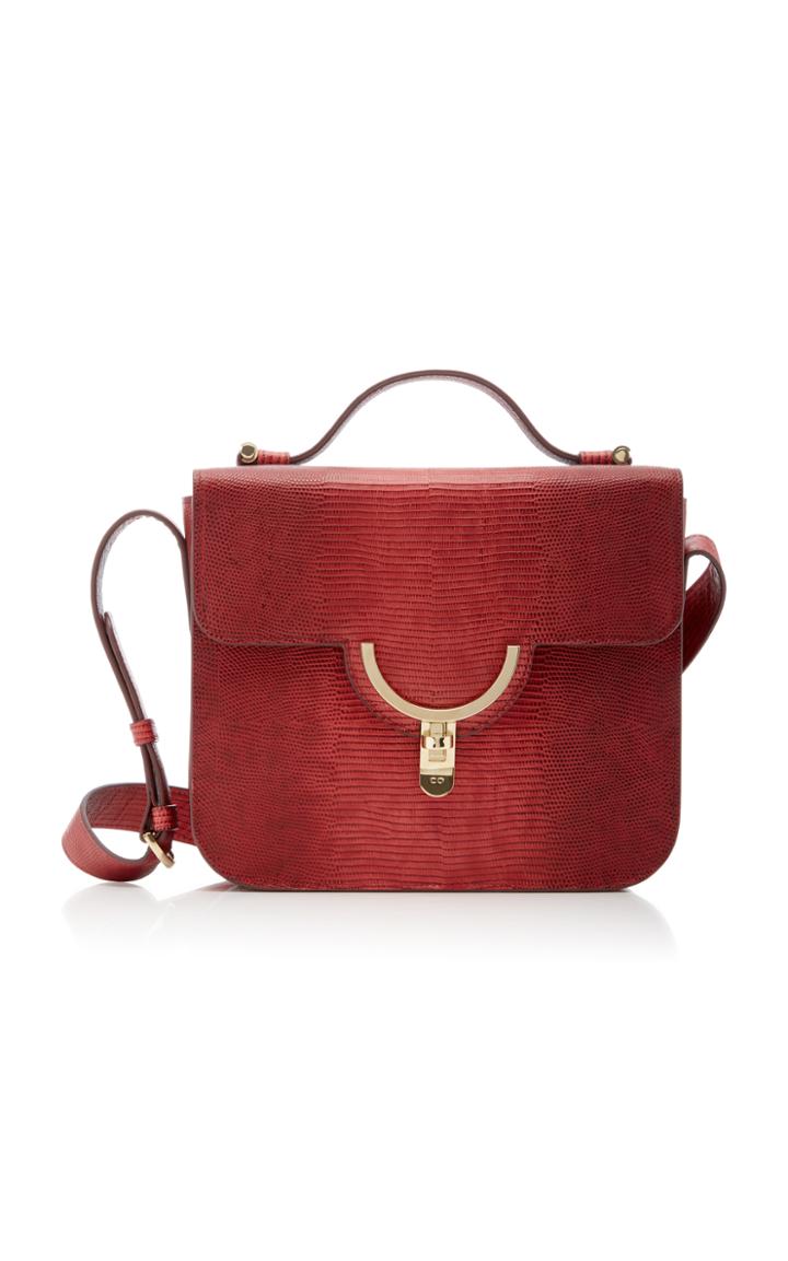 Co Stamped Square Shoulder Bag