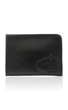 Prada Embossed Logo Leather Pouch