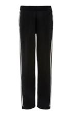 Atm Striped Cashmere And Cotton Cropped Track Pants