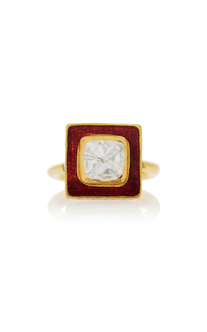 Alice Cicolini One-of-a-kind Summer Snow Diamond Ring