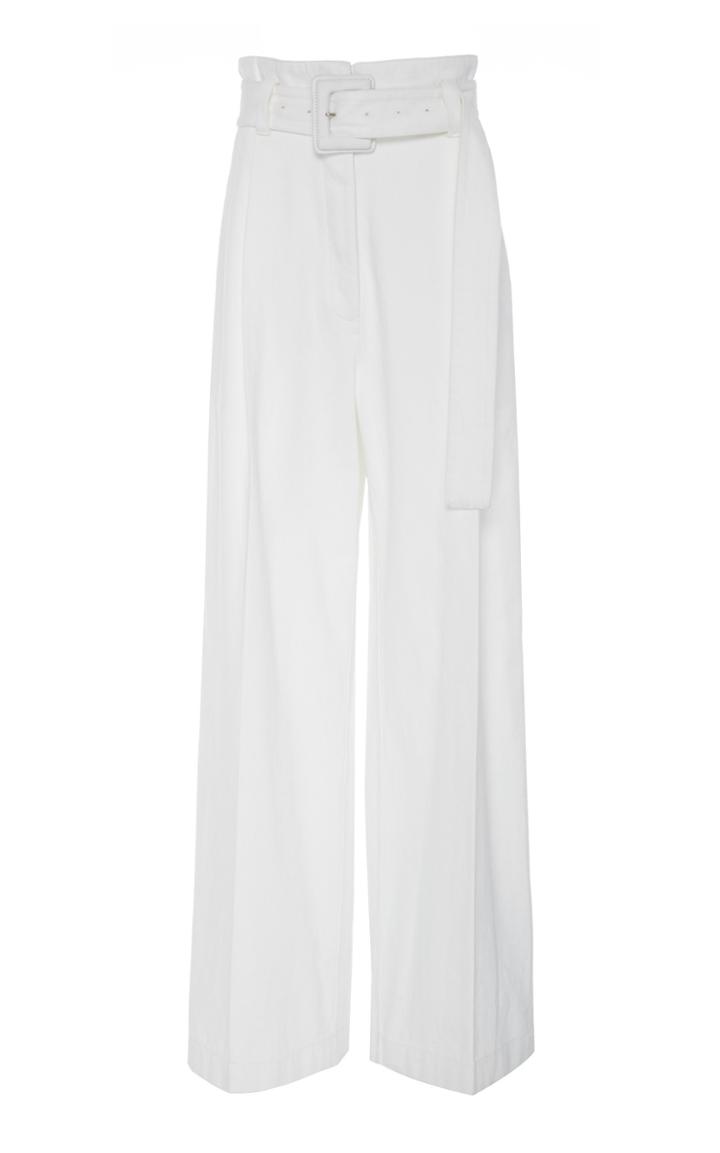 Proenza Schouler High-rise Belted Wide-leg Jeans