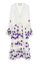 Moda Operandi Alexis Soulie Flower Dress Size: M