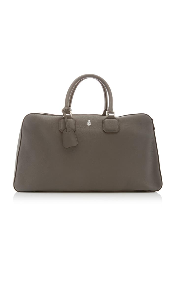 Mark Cross Cole Grain Leather Duffle Bag