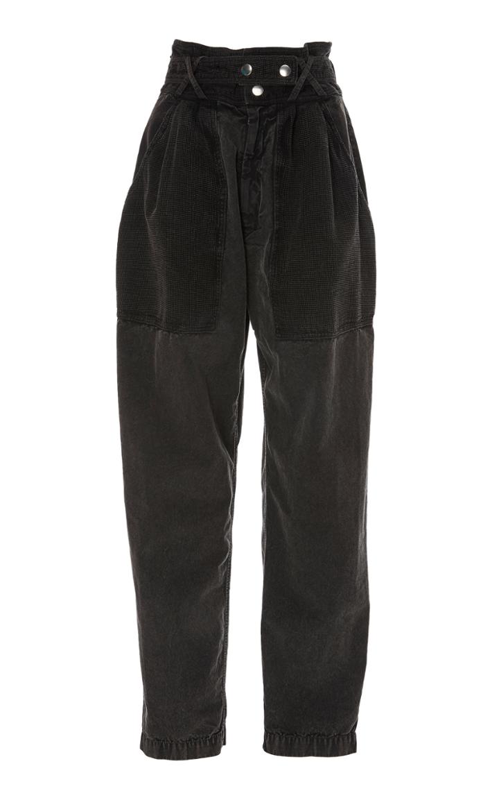 Isabel Marant Turner High-rise Tapered-leg Jeans