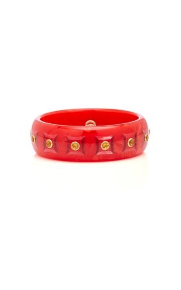 Mark Davis M'o Exclusive: One-of-a-kind Red Coromandel Bracelet