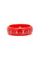 Mark Davis M'o Exclusive: One-of-a-kind Red Coromandel Bracelet