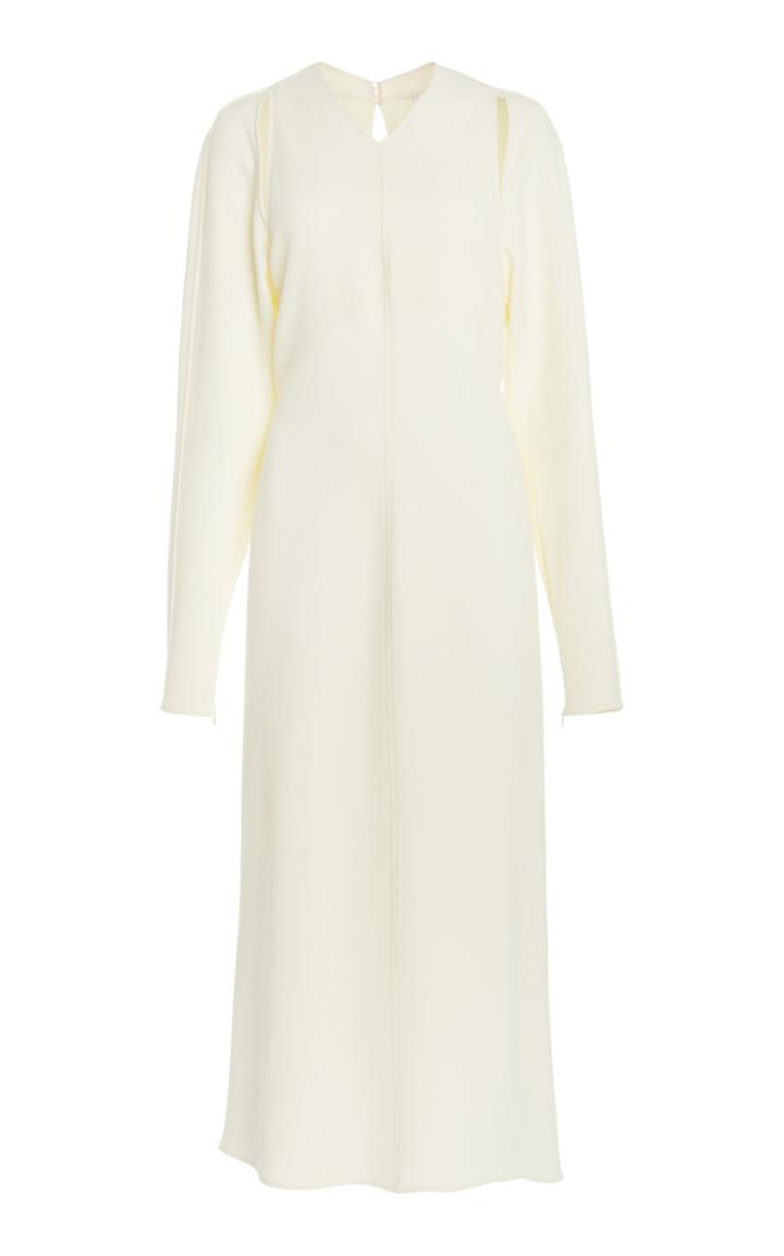 Moda Operandi Victoria Beckham Open-back Crepe Dress