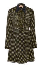 N 21 N&deg;21 Amelia Dot Crepe Shirt Dress