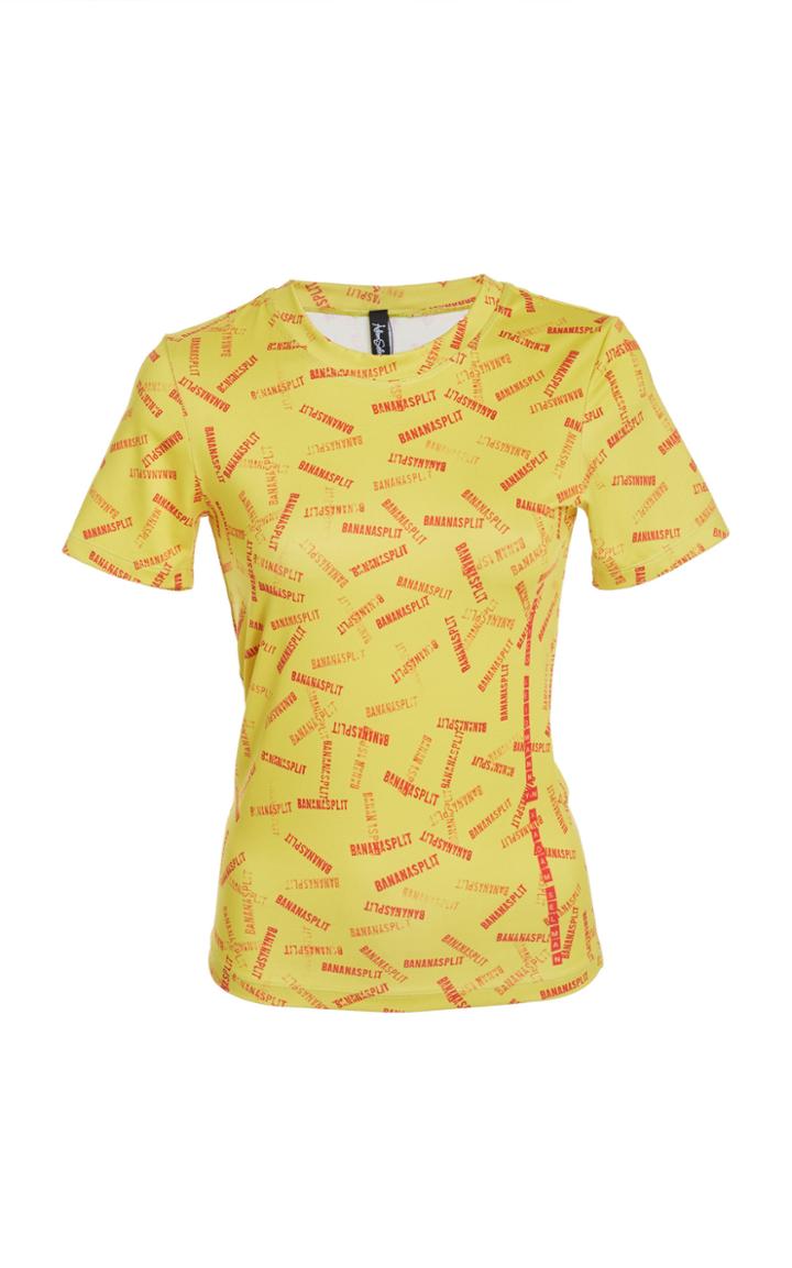 Adam Selman Printed Top
