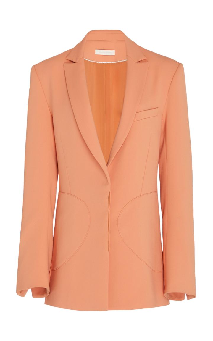 Moda Operandi Jonathan Simkhai Patch Pocket Boyfriend Blazer Size: 0