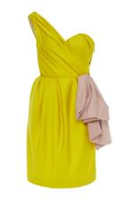 Jason Wu Collection Radzmir Ruffled One-shoulder Satin Mini Dress