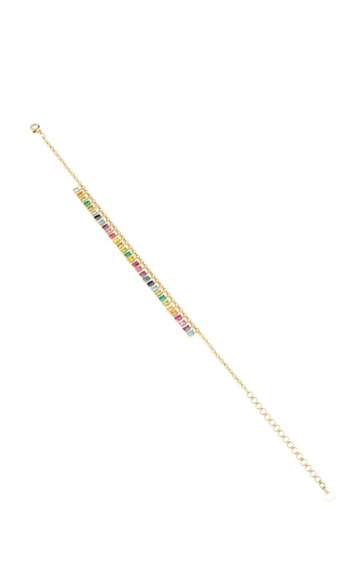 Shay Dot Dash Rainbow Necklace