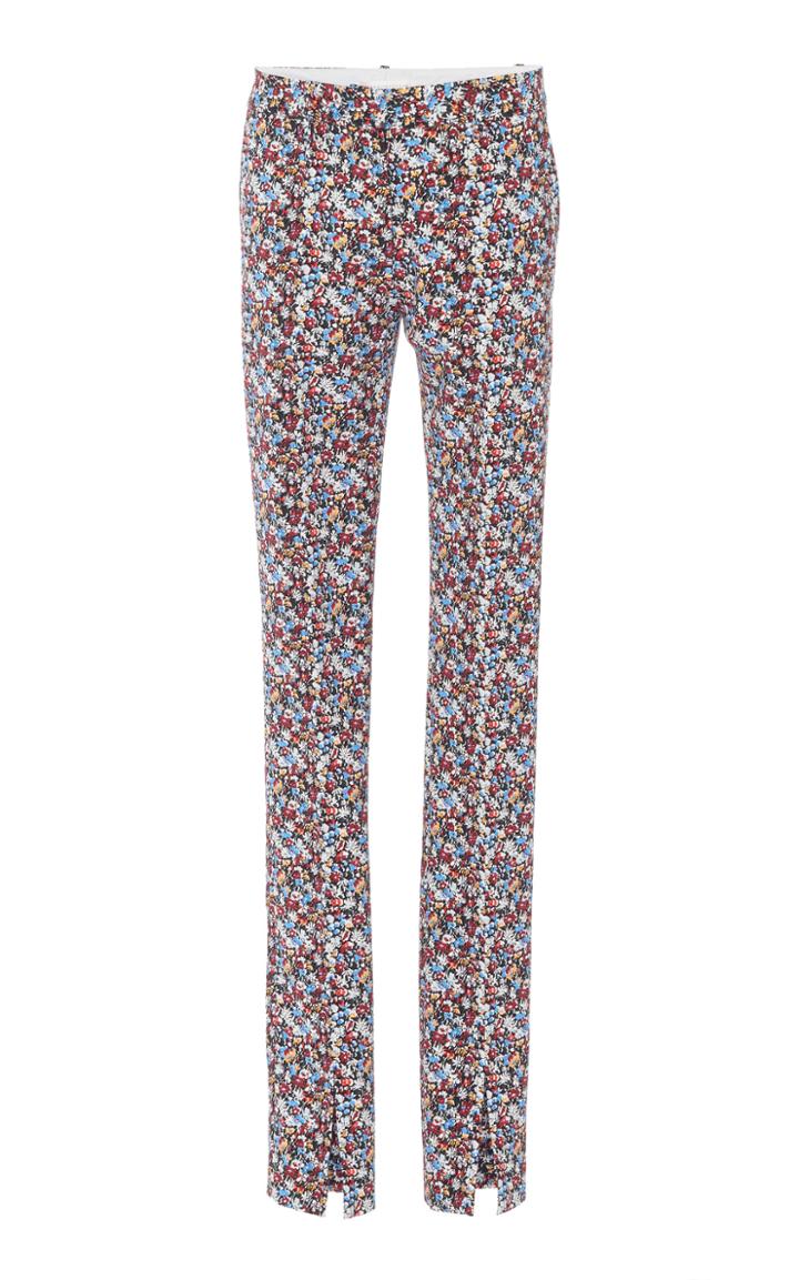 Victoria Beckham Skinny Crepe Trousers