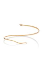 Nadine Ghosn Simple Rose Gold Serpent Bracelet