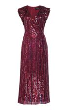 Moda Operandi Jenny Packham Sleeveless Sequined Dress Size: 6