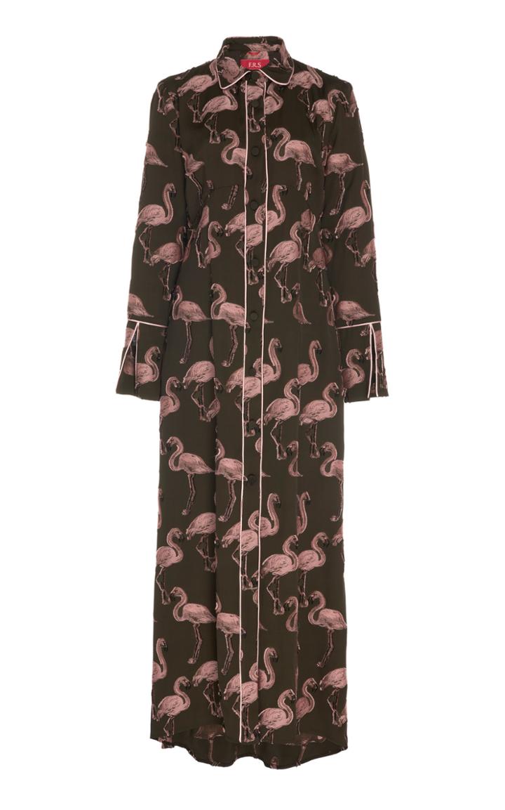 For Restless Sleepers Briareo Printed Maxi Dress