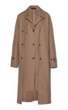 Rokh Asymmetrical Gabardine Trench Coat