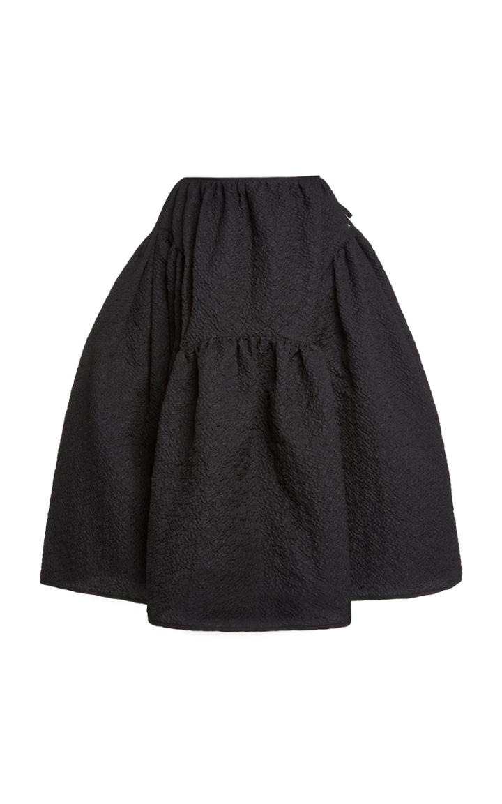 Moda Operandi Cecilie Bahnsen Malika Ruffled Cloque Skirt