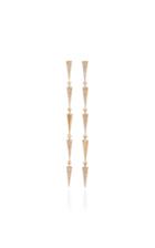 Eva Fehren Fringe 18k Gold And Diamond Earrings