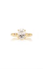 Octavia Elizabeth Ivy Banded Engagement Ring